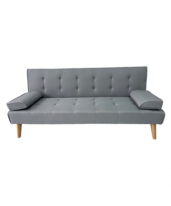 MERYL LIGHT GREY ΥΦΑΣΜΑ ΚΑΝΑΠΕΣ ΚΡΕΒΑΤΙ 170X81X74εκ.