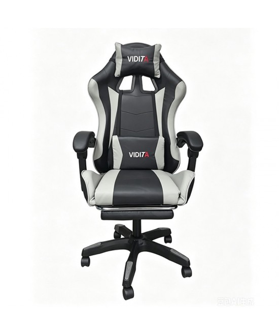 A6060 ΜΑΥΡΟ/ΓΚΡΙ ΠΟΛΥΘΡΟΝΑ GAMING/ΜΕ ΥΠΟΠΟΔΙΟ 64X62X113-121εκ. A6060 ΜΑΥΡΟ/ΓΚΡΙ ΠΟΛΥΘΡΟΝΑ GAMING/ΜΕ ΥΠΟΠΟΔΙΟ 64X62X113-121εκ.