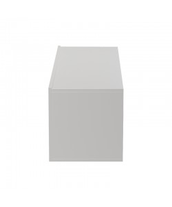 Έπιπλο τηλεόρασης επιτοίχιο Olande pakoworld sonoma-λευκό 210x35x48εκ