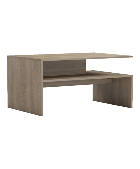 Τραπέζι σαλονιού Coffa pakoworld sonoma 90x60x45εκ