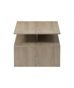 Τραπέζι σαλονιού Coffa pakoworld sonoma 90x60x45εκ