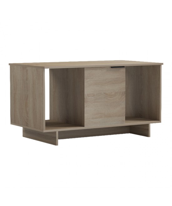 Τραπέζι σαλονιού Nalinda pakoworld sonoma 100x55x55εκ