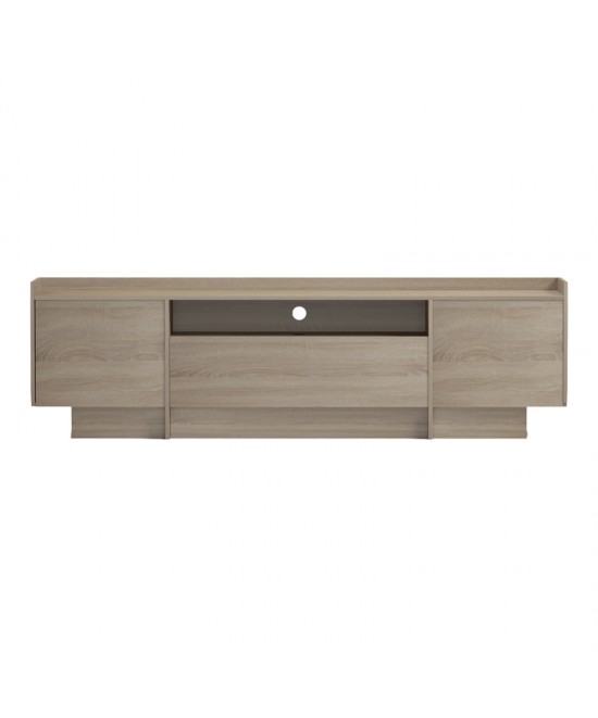 Έπιπλο τηλεόρασης Derden pakoworld sonoma 197x38x58εκ