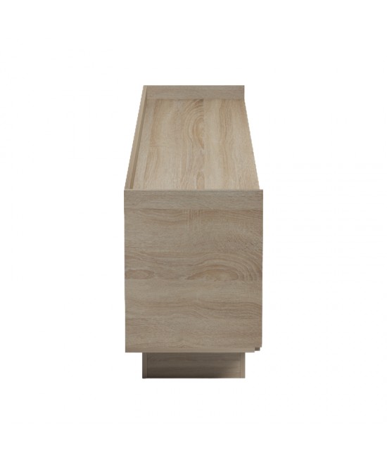 Έπιπλο τηλεόρασης Derden pakoworld sonoma 197x38x58εκ