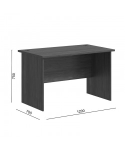 Γραφείο επαγγελματικό Fesialo pakoworld wenge 120x70x75εκ