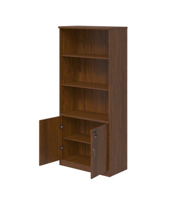 Βιβλιοθήκη γραφείου επαγγελματική Fesialo pakoworld wenge 80x40x180εκ Βιβλιοθήκη γραφείου επαγγελματική Fesialo pakoworld wenge 80x40x180εκ
