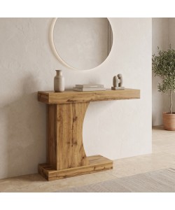 Κονσόλα Devo pakoworld oak 120x30x90εκ