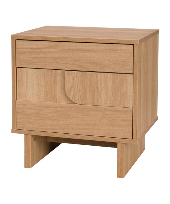 Κομοδίνο Jenfia pakoworld mdf σε φυσική απόχρωση 48x39x50,5εκ Κομοδίνο Jenfia pakoworld mdf σε φυσική απόχρωση 48x39x50,5εκ