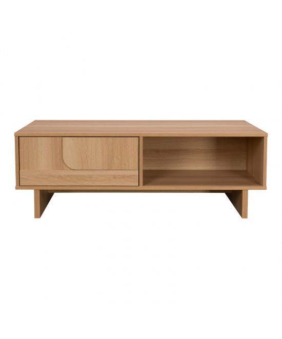 Τραπέζι σαλονιού Jenfia pakoworld mdf σε φυσική απόχρωση 110x55x38,5εκ Τραπέζι σαλονιού Jenfia pakoworld mdf σε φυσική απόχρωση 110x55x38,5εκ