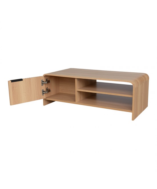 Τραπέζι σαλονιού Kelba pakoworld mdf σε φυσική απόχρωση 100x50x35,5εκ Τραπέζι σαλονιού Kelba pakoworld mdf σε φυσική απόχρωση 100x50x35,5εκ