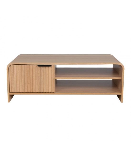 Τραπέζι σαλονιού Kelba pakoworld mdf σε φυσική απόχρωση 100x50x35,5εκ Τραπέζι σαλονιού Kelba pakoworld mdf σε φυσική απόχρωση 100x50x35,5εκ