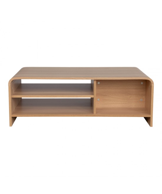 Τραπέζι σαλονιού Kelba pakoworld mdf σε φυσική απόχρωση 100x50x35,5εκ Τραπέζι σαλονιού Kelba pakoworld mdf σε φυσική απόχρωση 100x50x35,5εκ