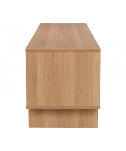 Έπιπλο τηλεόρασης Jenfia pakoworld mdf σε φυσική απόχρωση 150x39x45,5εκ