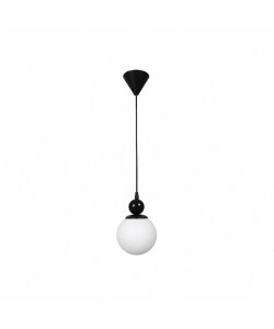 Φωτιστικό οροφής Larvic pakoworld Ε27 μαύρο μέταλλο 15x15x70εκ