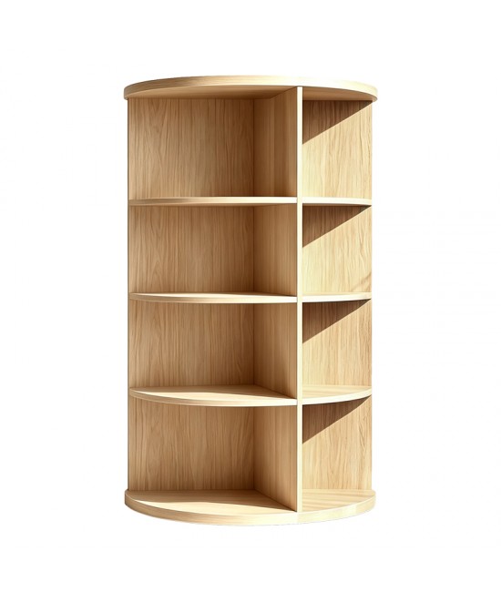 Γωνιακή ραφιέρα Benzal pakoworld sonoma MDF 80x30x120εκ