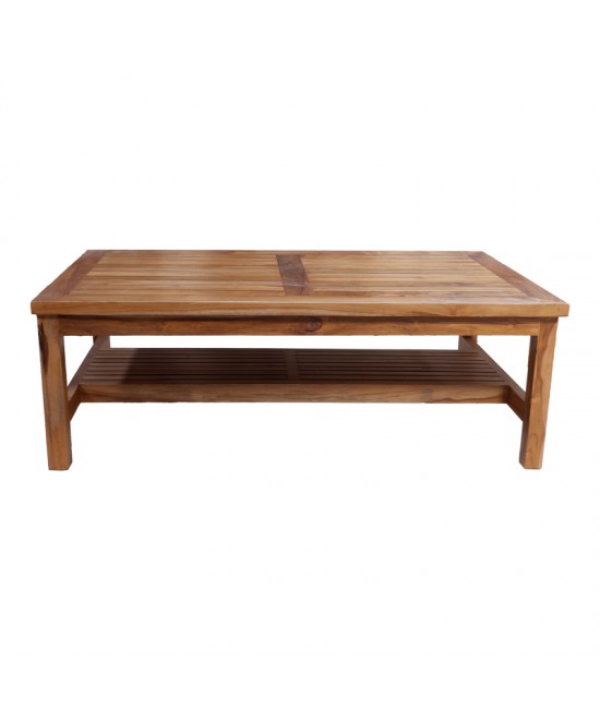 Τραπέζι σαλονιού Louf pakoworld καρυδί teak ξύλο 120x70x40εκ Τραπέζι σαλονιού Louf pakoworld καρυδί teak ξύλο 120x70x40εκ