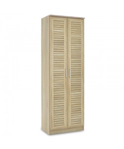 Παπουτσοθήκη-ντουλάπα SANTE pakoworld 21 ζεύγων χρώμα sonoma 60x37x183εκ