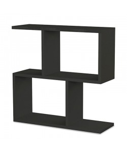 Βοηθητικό τραπέζι Homemania pakoworld χρώμα ανθρακί 60x20x60εκ