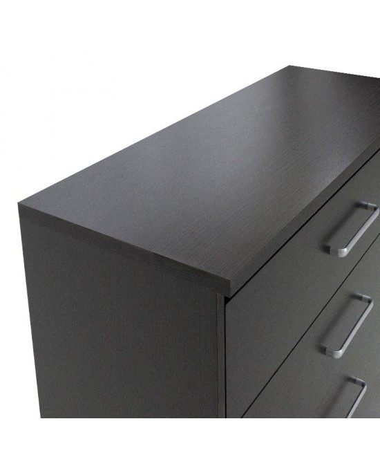 Συρταριέρα OLYMPUS pakoworld με 4 συρτάρια χρώμα wenge 80x40x95εκ