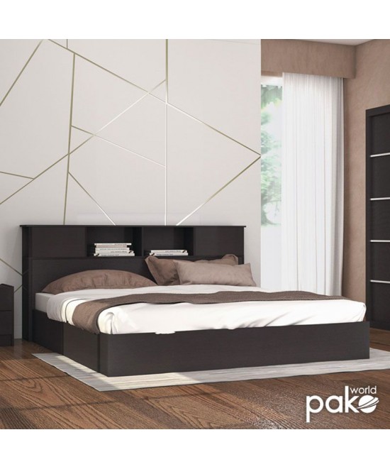 Κομοδίνο OLYMPUS pakoworld χρώμα wenge 47,5x40,5x40,5εκ.