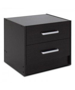 Κομοδίνο OLYMPUS pakoworld χρώμα wenge 47,5x40,5x40,5εκ.