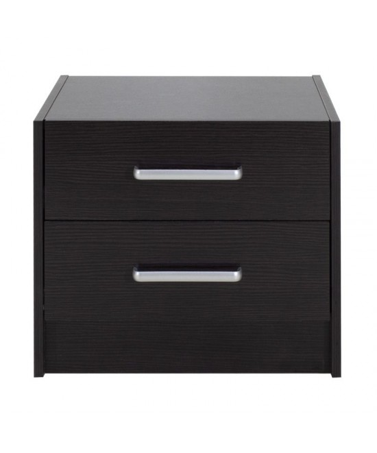 Κομοδίνο OLYMPUS pakoworld χρώμα wenge 47,5x40,5x40,5εκ.