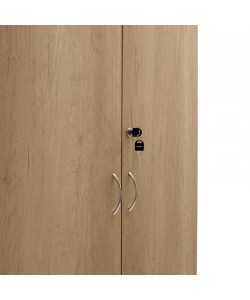 Ντουλάπα γραφείου επαγγελματική Amazon pakoworld χρώμα sonoma 80x40x200εκ