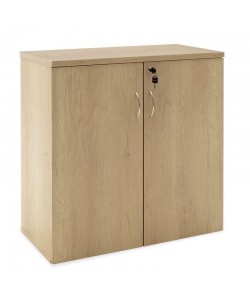 Ντουλάπι γραφείου χαμηλό επαγγελματικό Amazon pakoworld χρώμα sonoma 80x40x80εκ