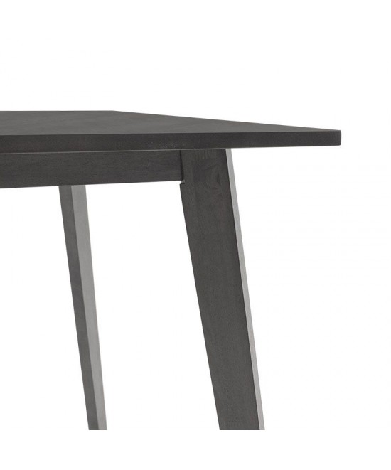 Τραπέζι Benson pakoworld MDF με καπλαμά χρώμα rustic grey 150x90x75εκ Τραπέζι Benson pakoworld MDF με καπλαμά χρώμα rustic grey 150x90x75εκ