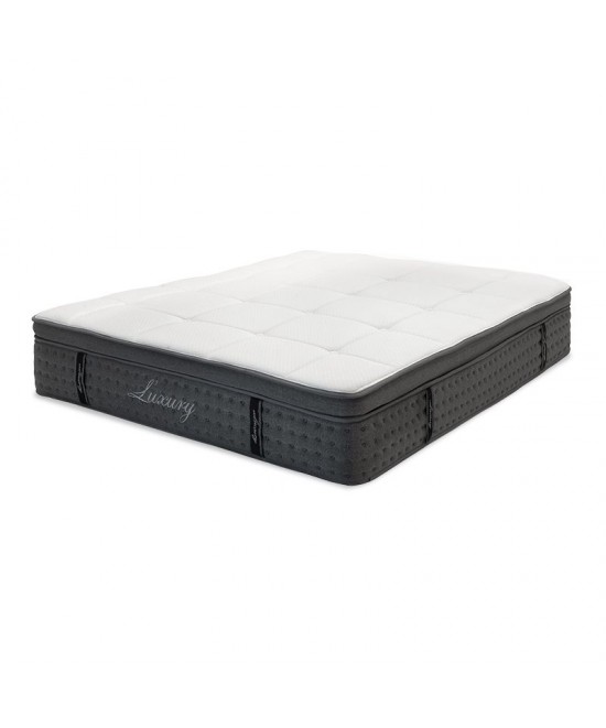 Στρώμα Luxury pakoworld pocket spring+gel memory foam+latex 34-36cm 150x200εκ