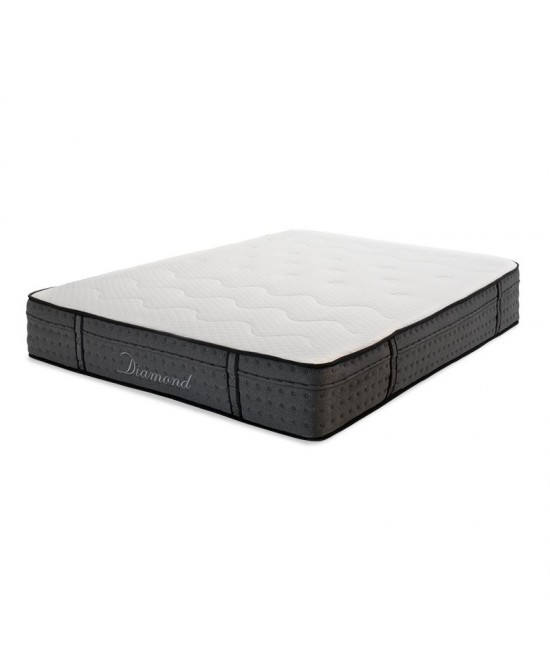 Στρώμα Diamond pakoworld pocket spring+gel memory foam 25-27cm 150x200εκ