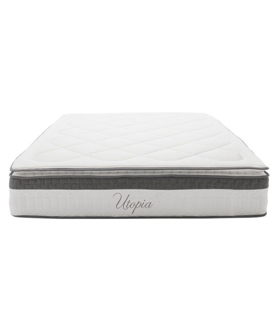 Στρώμα Utopia pakoworld pocket spring με ανώστρωμα 30-32cm 150x200εκ Στρώμα Utopia pakoworld pocket spring με ανώστρωμα 30-32cm 150x200εκ