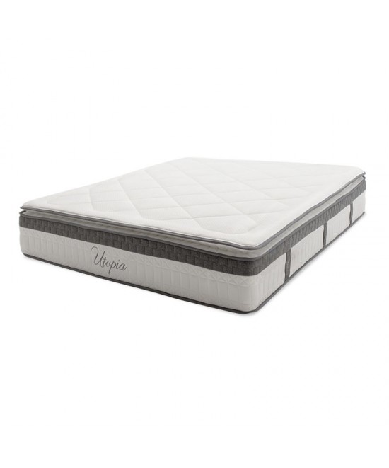 Στρώμα Utopia pakoworld pocket spring με ανώστρωμα 30-32cm 150x200εκ Στρώμα Utopia pakoworld pocket spring με ανώστρωμα 30-32cm 150x200εκ