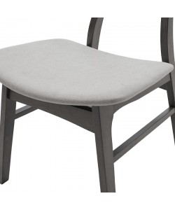 Tραπεζαρία Benson - Orlean pakoworld σετ 5τμχ rustic grey-ύφασμα γκρι 120x75x75εκ Tραπεζαρία Benson - Orlean pakoworld σετ 5τμχ rustic grey-ύφασμα γκρι 120x75x75εκ