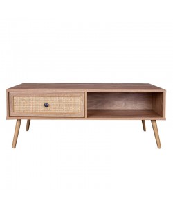 Τραπέζι σαλονιού Oslo pakoworld sonoma 110x59x41,5εκ