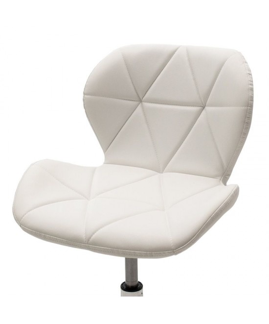 Καρέκλα γραφείου εργασίας Frea II pakoworld PU λευκό