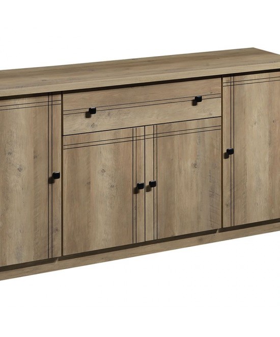 Μπουφές Libby pakoworld φυσικό 160x39.5x83εκ Μπουφές Libby pakoworld φυσικό 160x39.5x83εκ