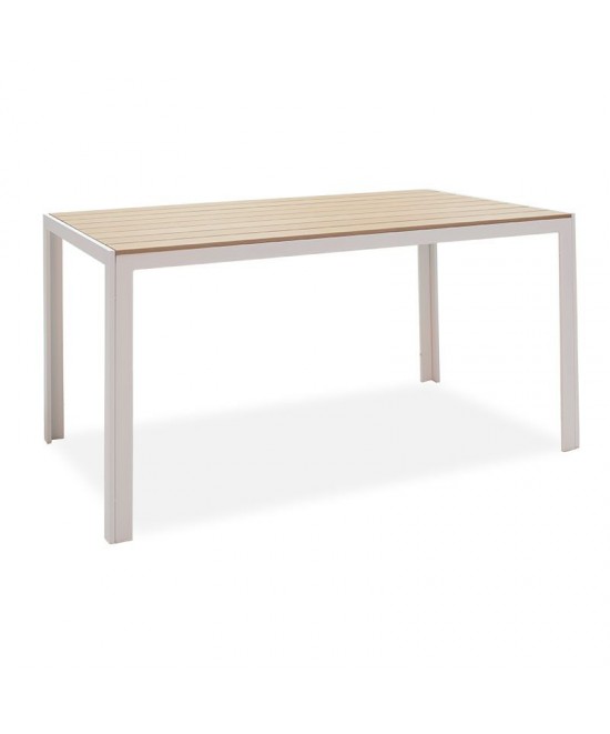 Τραπεζαρία Nares-Moly σετ 5τεμ pakoworld αλουμίνιο-textilene λευκό plywood φυσικό Τραπεζαρία Nares-Moly σετ 5τεμ pakoworld αλουμίνιο-textilene λευκό plywood φυσικό