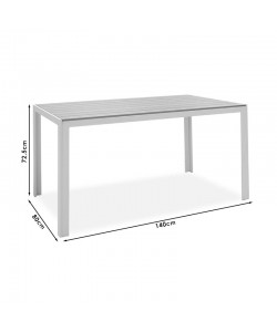 Τραπεζαρία Nares-Moly σετ 5τεμ pakoworld αλουμίνιο-textilene λευκό plywood φυσικό Τραπεζαρία Nares-Moly σετ 5τεμ pakoworld αλουμίνιο-textilene λευκό plywood φυσικό