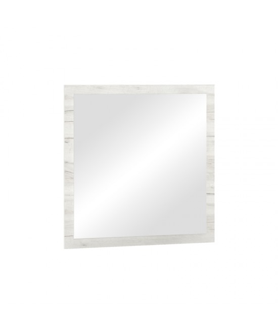 Τουαλέτα-καθρέπτης Neruda pakoworld λευκό antique-oak 114,5x39,5x76εκ