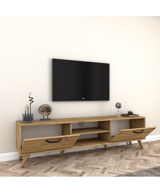 Έπιπλο τηλεόρασης Sabian pakoworld sonoma 180x35x48,5εκ Έπιπλο τηλεόρασης Sabian pakoworld sonoma 180x35x48,5εκ