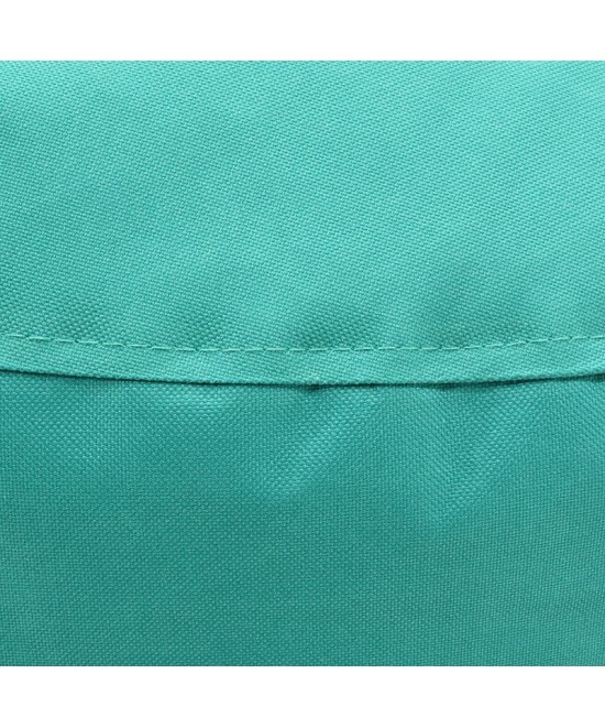 Πουφ πολυθρόνα Norm PRO pakoworld υφασμάτινο αδιάβροχο πετρόλ