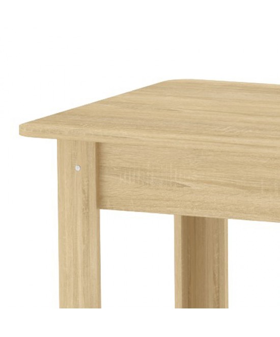 Τραπέζι Quiin pakoworld επεκτεινόμενο sonoma 120-174x70x73.5εκ