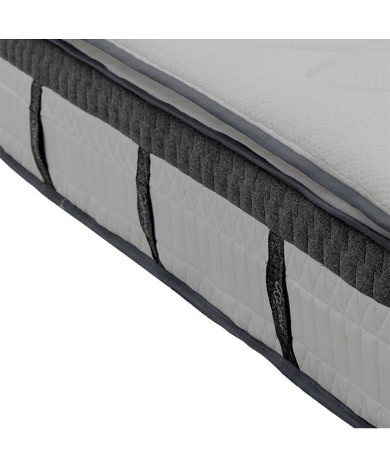 Στρώμα Utopia pakoworld pocket spring με ανώστρωμα aloe vera 30-32cm 160x200εκ