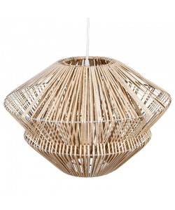 Φωτιστικό οροφής μονόφωτο PWL-1102 pakoworld Ε27 μπεζ Φ44x31εκ