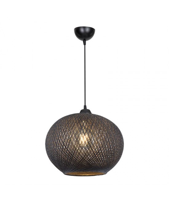 Φωτιστικό οροφής μονόφωτο Leshia pakoworld Ε27 μαύρο Φ38x75εκ Φωτιστικό οροφής μονόφωτο Leshia pakoworld Ε27 μαύρο Φ38x75εκ