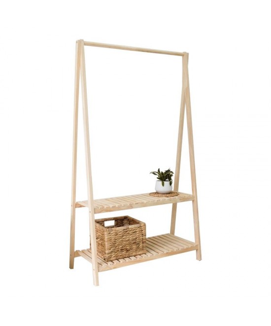 Έπιπλο εισόδου Linett pakoworld φυσικό 86x38x148εκ Έπιπλο εισόδου Linett pakoworld φυσικό 86x38x148εκ