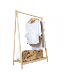 Έπιπλο εισόδου Leone pakoworld φυσικό 86x38x125εκ