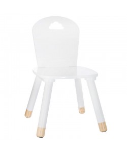 Παιδική καρέκλα Playful pakoworld λευκό 32x31.5x50εκ