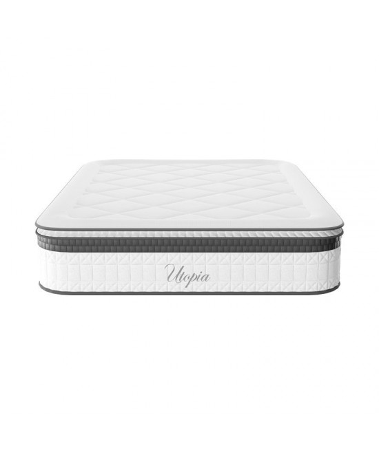 Στρώμα Utopia pakoworld pocket spring με ανώστρωμα aloe vera 30-32cm 140x200εκ Στρώμα Utopia pakoworld pocket spring με ανώστρωμα aloe vera 30-32cm 140x200εκ